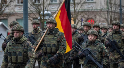 তরুণদের সামরিক প্রশিক্ষণের আইন পাস জার্মানিতে